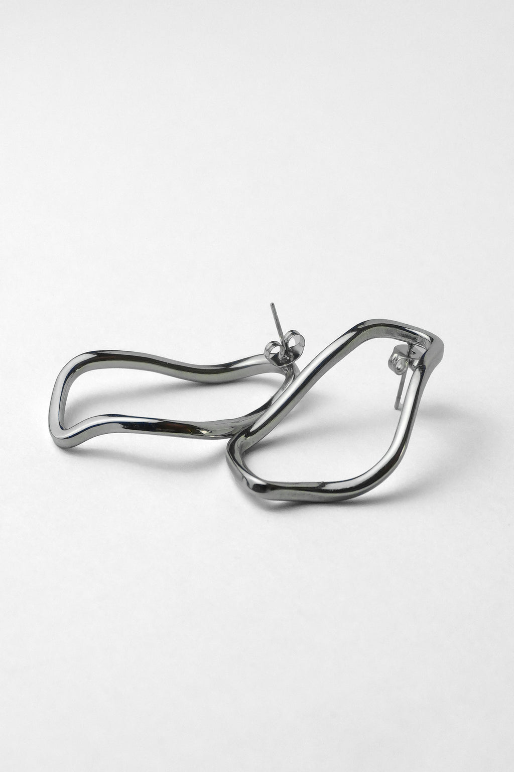 Boucles d'oreilles Romy argentée