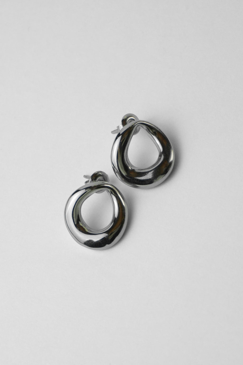 Boucles d'oreilles Célia argentées