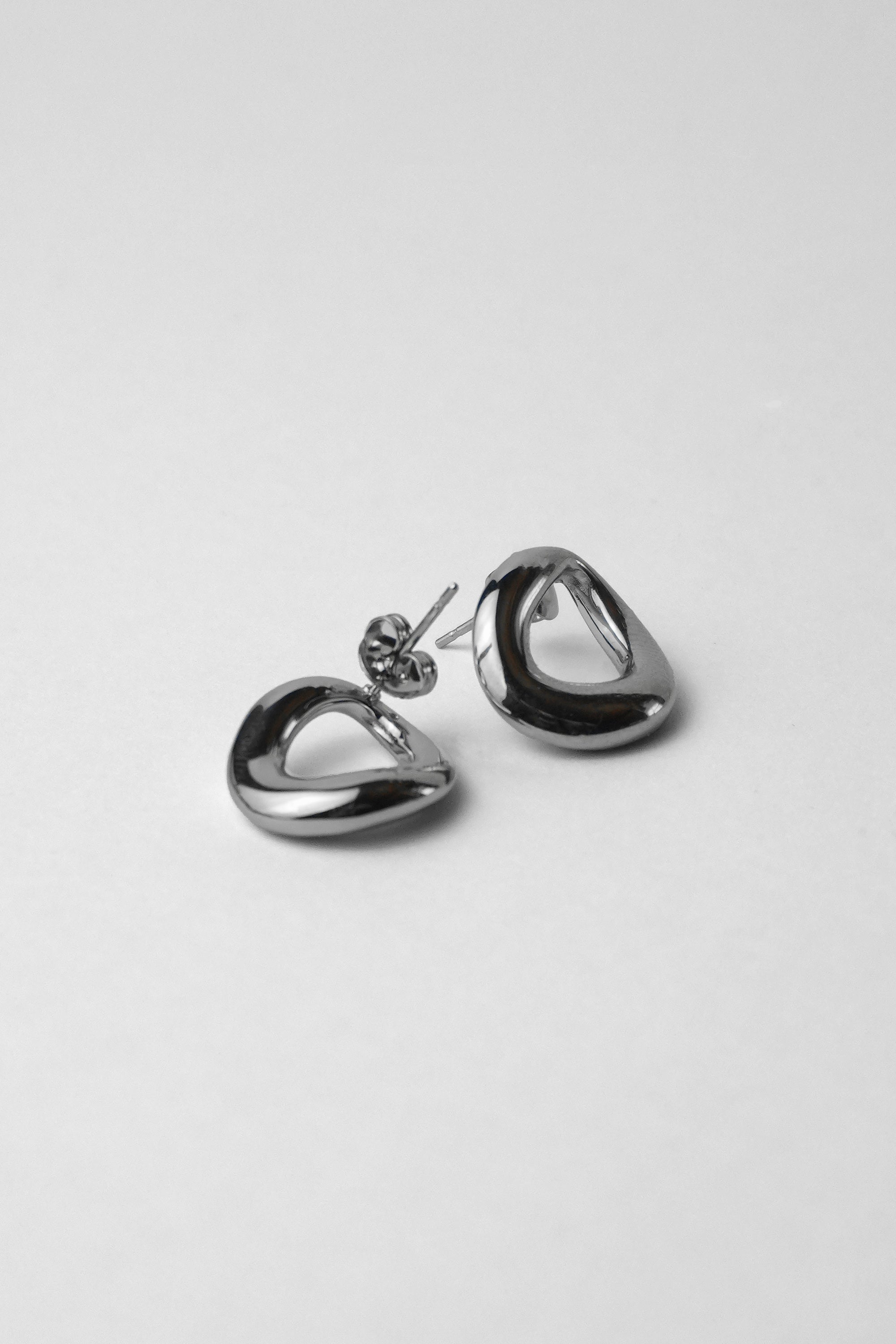 Boucles d'oreilles Célia argentées