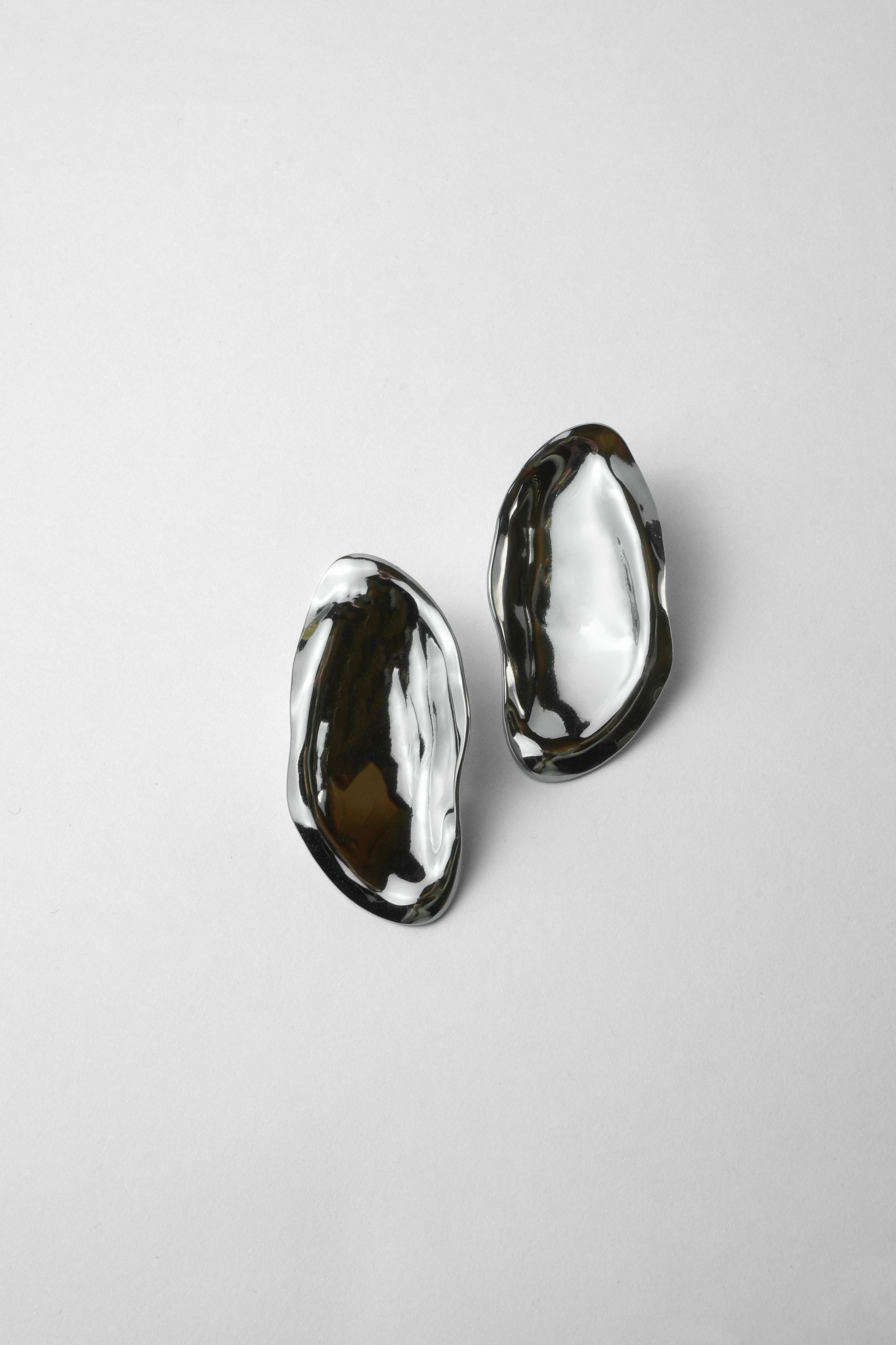 Boucles d'oreilles Léonie argentées