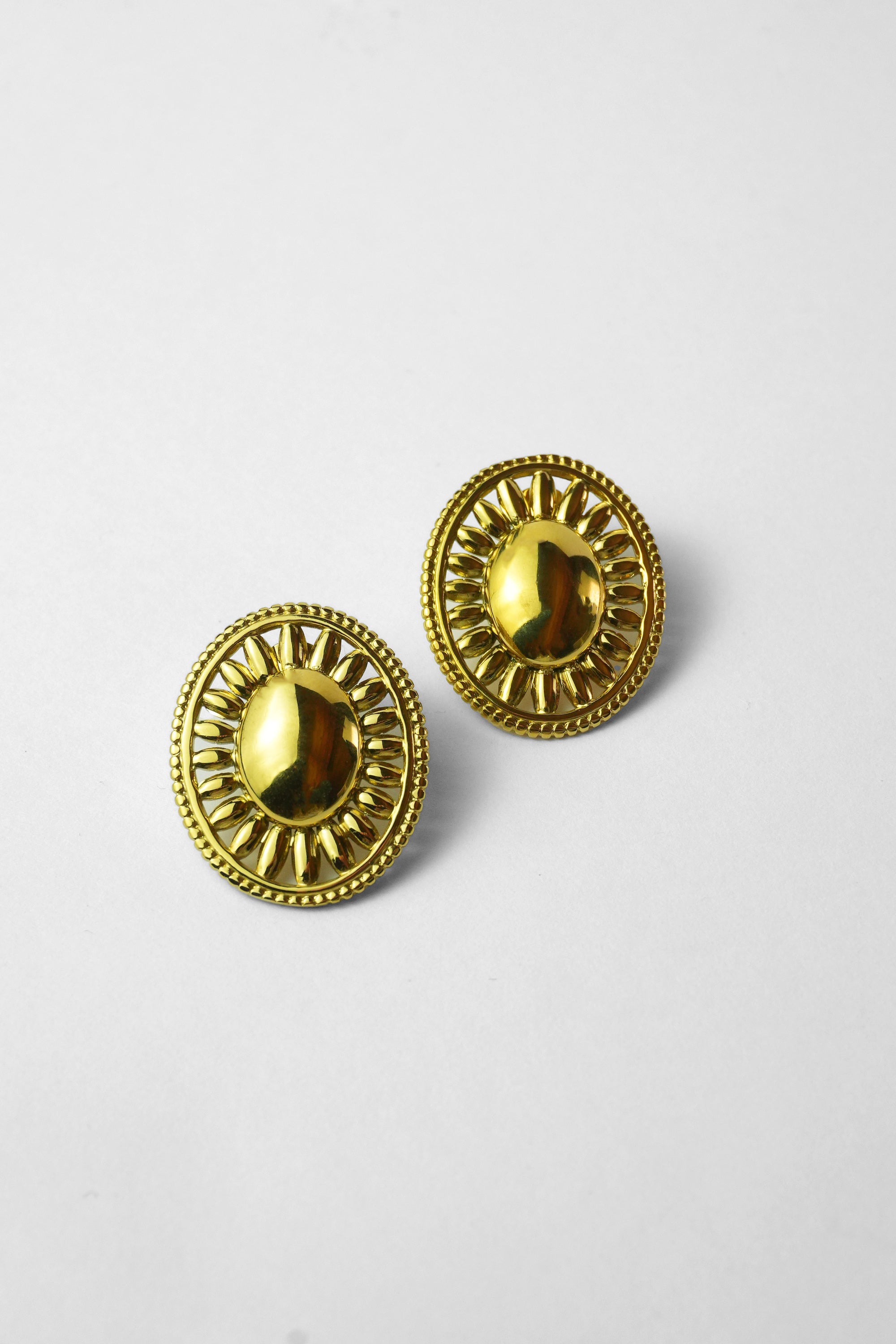 Boucles d'oreilles Anastasia dorées