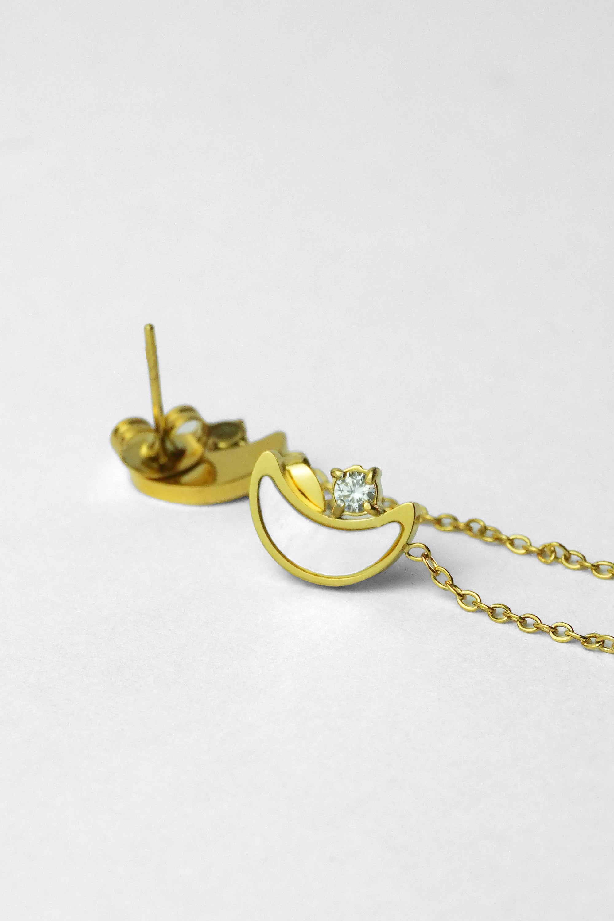 Boucles d'oreilles Luna